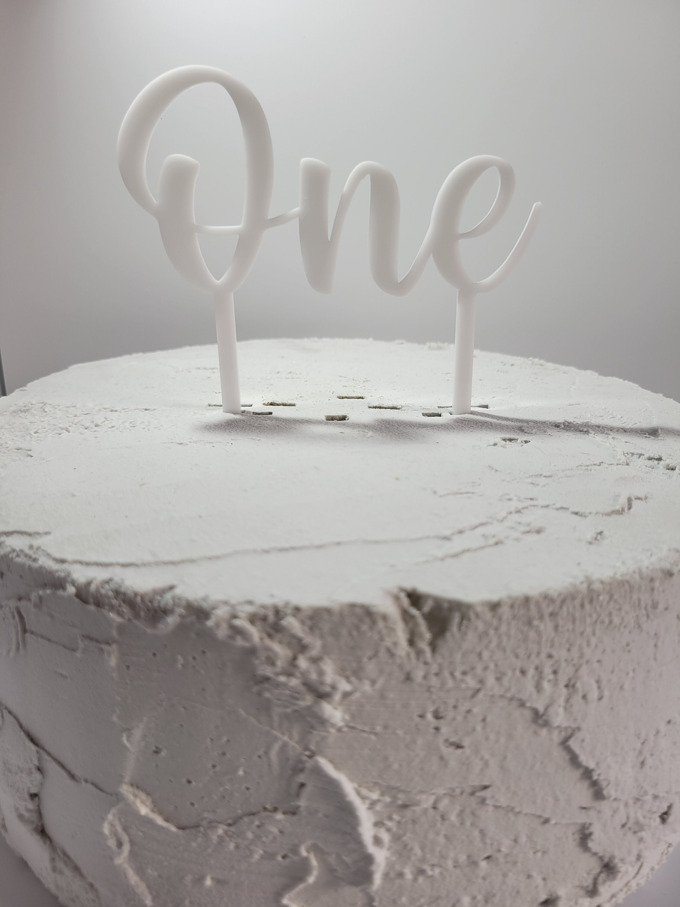 One Cake Topper - First Birthday Cake Topper - ONE Smash Cake Topper ...