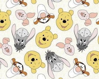 Winnie Ourson Tissu Etsy
