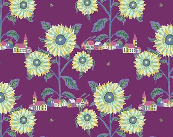 Floral Fabric By Half Yard Yellow Flower Quilting Cotton Large Floral Cotton Nature Quilting Fabric Free Spirit Garden Sewing Fabric Fabric Dyeing Batik Deshpandefoundationindia Org