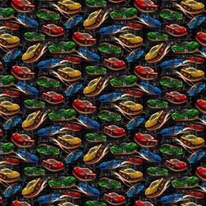 Race cars fabric by half yard, cars fabric, printed quilting cotton, bright cars quilting fabric, men sewing fabric, car fabric, boy fabric