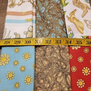 Whoa Girl Fat Quarter Bundle, Modestoff, bedruckte Quilt-Baumwolle, vorgeschnittener Quiltstoff von Loralie Designs, Nähstoff für Mädchenschuhe