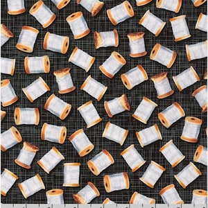 Sewing items fabric by half yard, Sewing Emporium cotton, everything sewing quilting cotton, sewing thread quilting fabric, sewing fabric