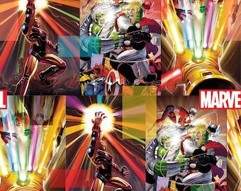 Avengers fabric by half yard, children fabric, printed quilting cotton, superhero quilting fabric, superhero sewing fabric, kids' fabric