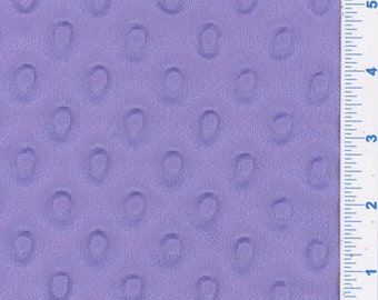 Purple minky fabric by half yard, minky dot, softee dot purple minky, minky sewing fabric, lavender minky fabric, solid colour dimple minky