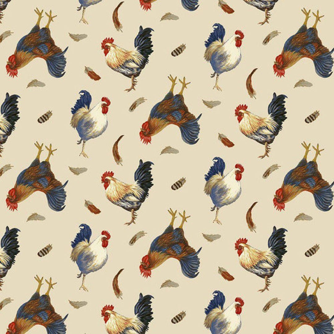 Farm Fabric by Half Yard, Homestead Fabric, Printed Quilting Cotton ...