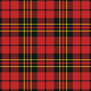 Lumberjack flannel fabric, plaid flannel, nursery flannel, Scottie plaid sewing flannel fabric, red plaid flannel, baby flannel, red tartan