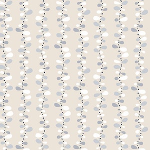 Fish fabric by half yard, ocean fabric, printed quilting cotton, sea quilting fabric, seaweed sewing fabric, fish tan cotton, nature fabric