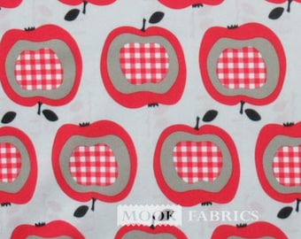 Appel PUL-stof op maat gesneden, heldere PUL, zomer PUL, fruitdoek luier naaistof, fruit gelamineerd katoen, waterdichte appelstof