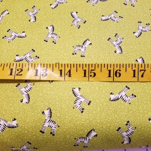Jungle fabric by half yard, jungle animal printed quilting cotton, zebra quilting fabric, zebra sewing fabric, Andover cotton fabric