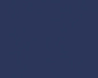 Solid colour fabric by half yard, Designer Essentials solid color Freedom blue quilting cotton, quilting fabric, Free spirit sewing fabric