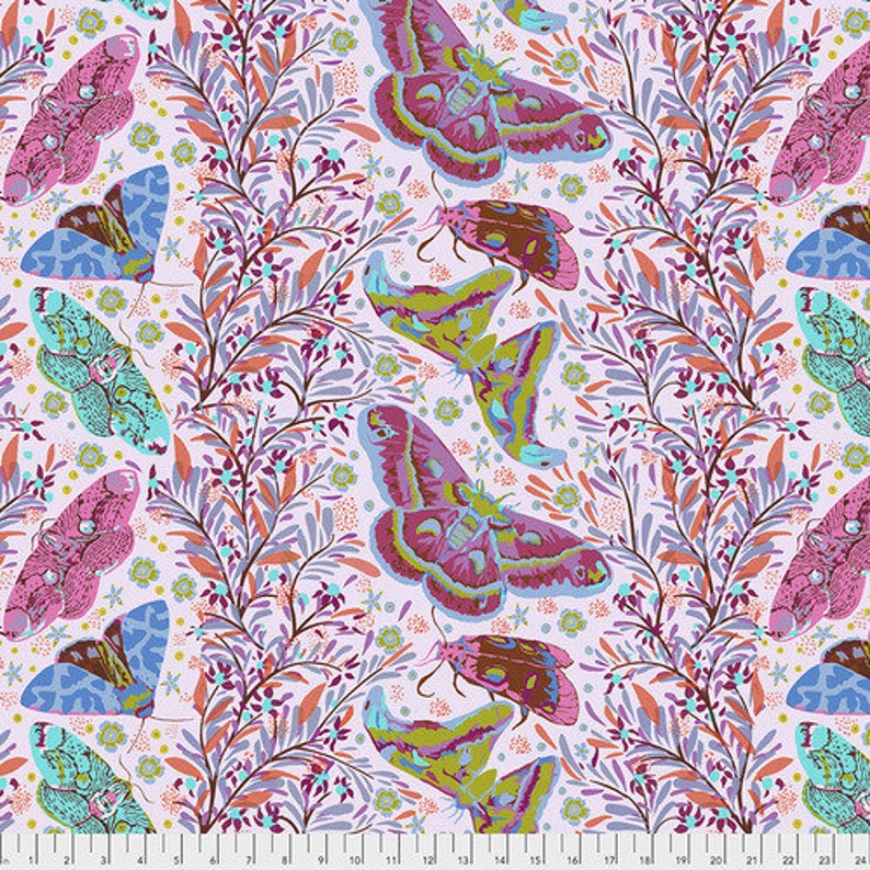 Butterfly fabric by half yard pink butterfly cotton Etsy