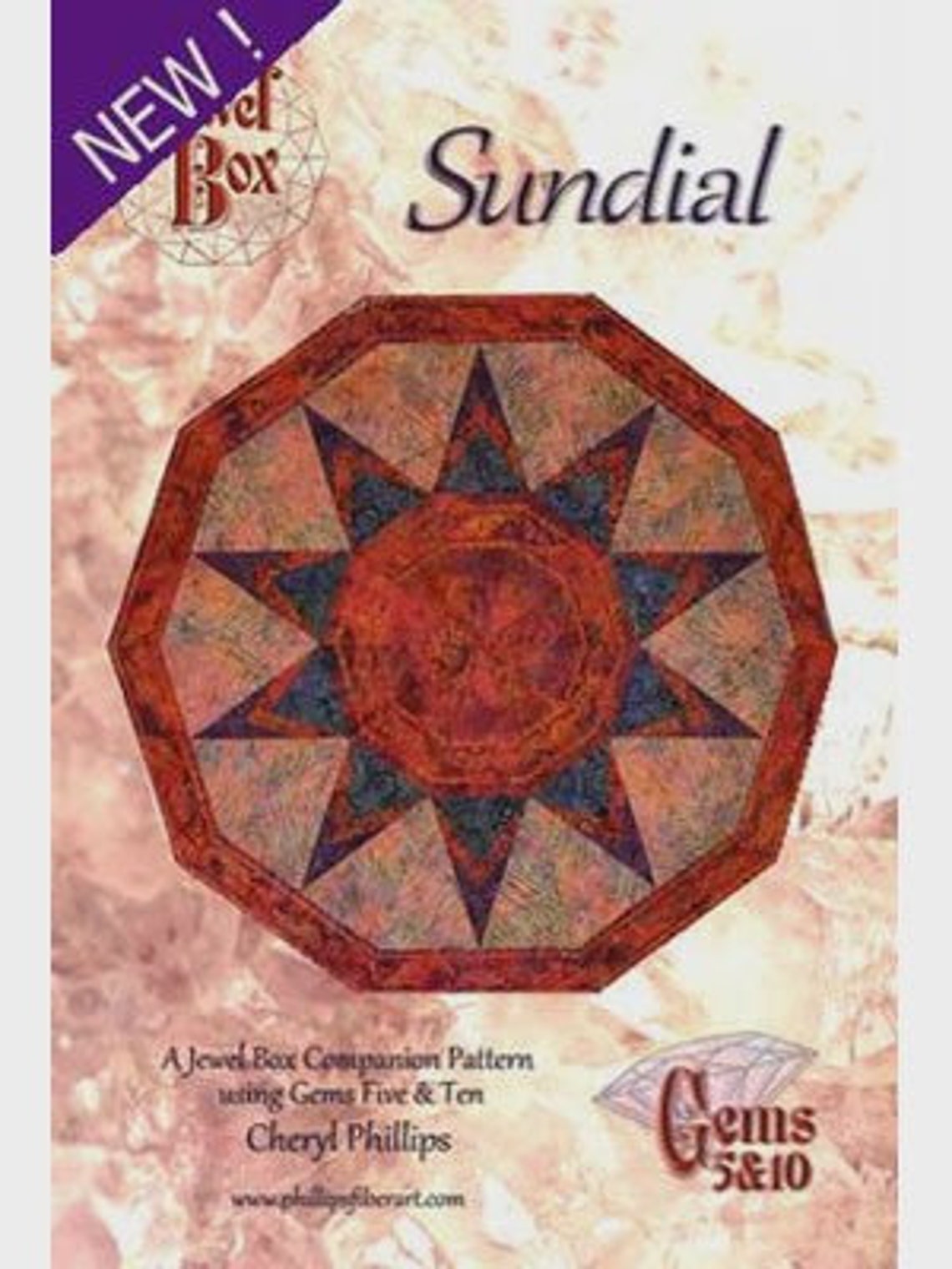 Sundial Quilt Pattern Intricate Quilt Pattern Phillips Fiber Etsy