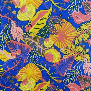 Blender stof door halve tuin, neural blender katoen, heldere quilt katoen, oceaan quilt stof, blauw naaien stof, zomer stof