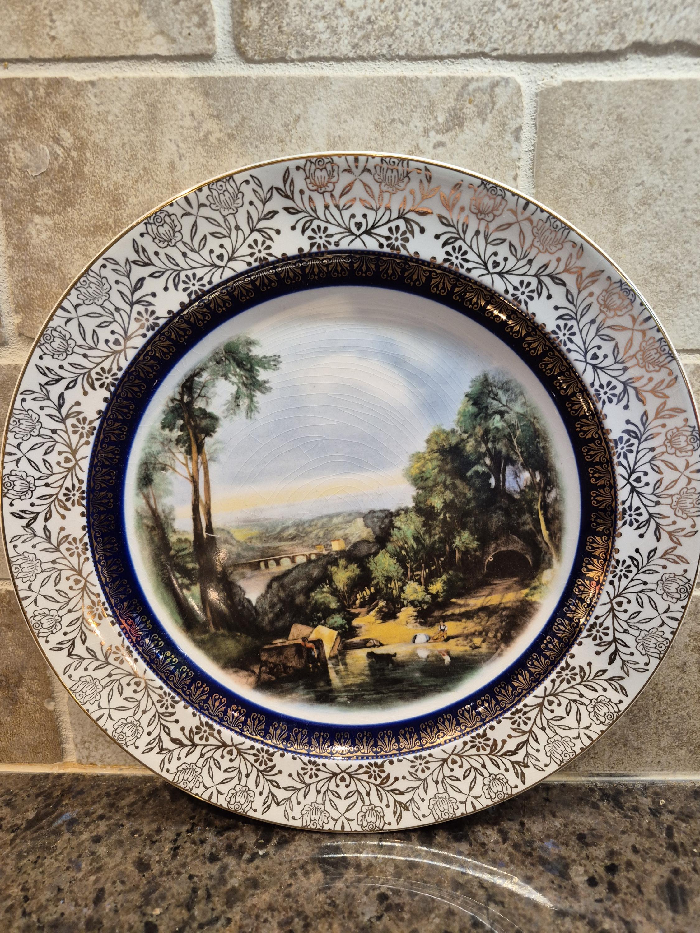 【新品】WOOD&SONS ENGLAND 25点セット Wood and Sons England Vintage Collectible Plate Ironstone Alpine