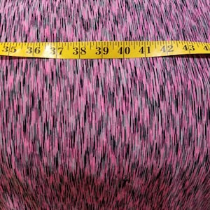 Brushed back knit fabric by half yard, pink and grey knit fabric, printed knit fabric, athletic knit, warm knit sewing fabric, leggings knit
