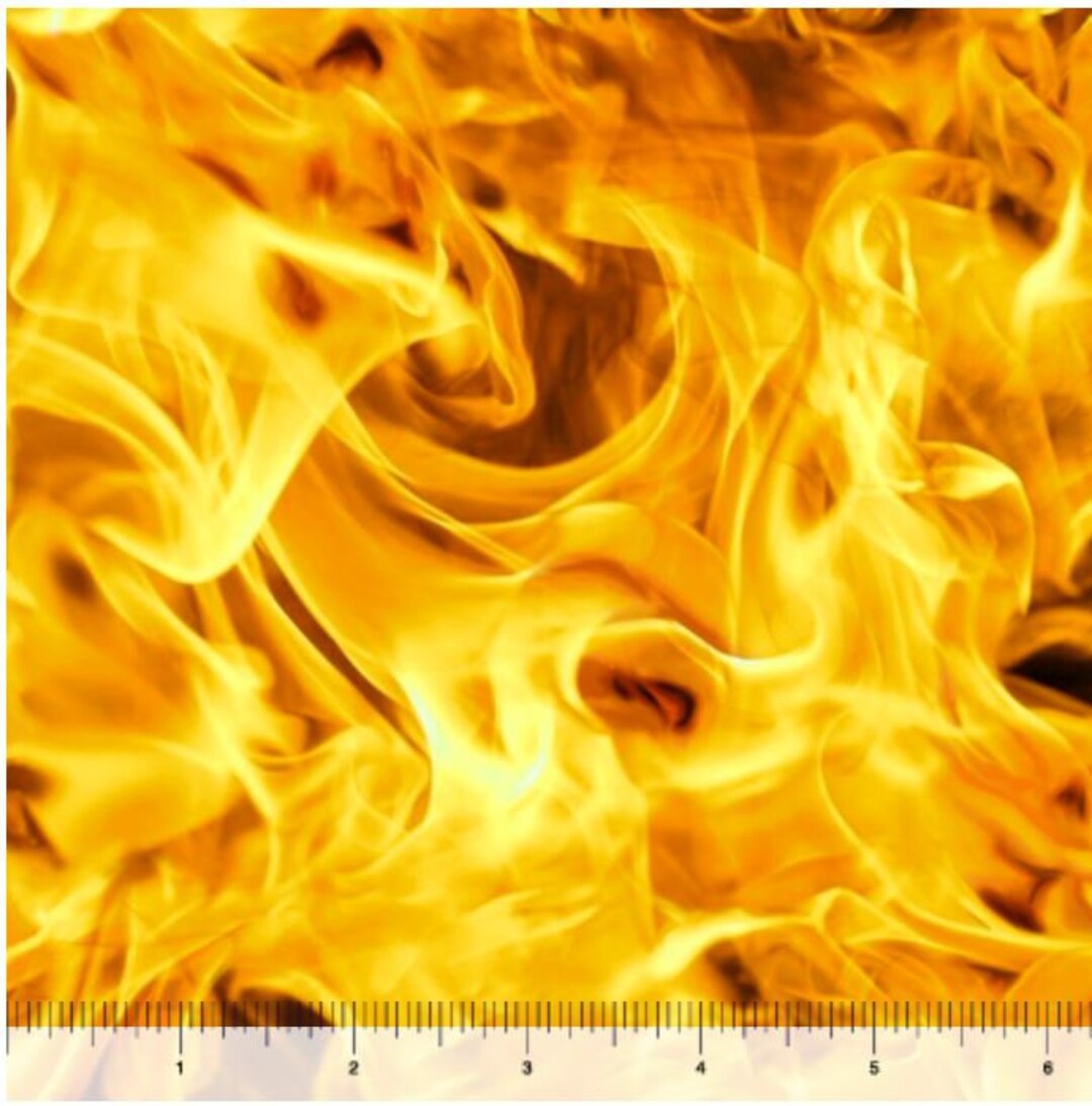 Smoke Fabric by Half Yard Smoke Print Fabric Fire Quilting Etsy