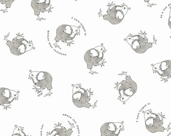 Chicken fabric by half yard, hen cotton, farm quilting cotton, chicken quilting fabric, rooster sewing fabric, kids fabric, farm chicken