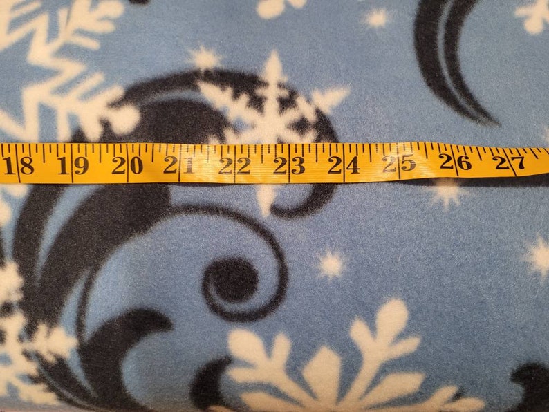 Blizzard Fleece Fabric by Half Yard Polar Fleece Blizzard Etsy