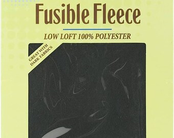 Dunkles fusible Vlies Pellon 22 "x 36", anthrazit fusible Vlieseinlage
