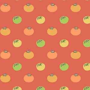 Veggie fabric by half yard, vegetables cotton, tomato quilting cotton, heirloom tomatoes quilting fabric, veggie sewing fabric, food fabric