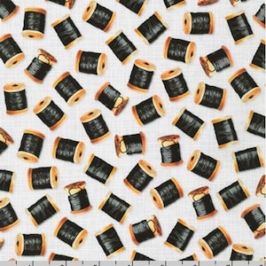 Sewing items fabric by half yard, Sewing Emporium cotton, everything sewing quilting cotton, sewing thread quilting fabric, sewing fabric