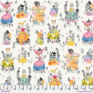 Cat fabric by half yard, kitten fabric, printed quilting cotton, bright cat quilting fabric, cat lady sewing fabric, colourful kids fabric