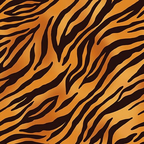 Tiger fabric by half yard, tiger print fabric, animal print quilting  cotton, orange tiger skin quilting fabric, tiger stripes sewing fabric