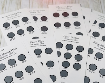 Disney Parks Scratch Off Cards, Scratch Off Cards, Gifts, Disney, Disneyworld, Disneyland, Magic Kingdom, Epcot, Hollywood Studios