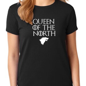 Tina personaje cosecha Queen of the North Sansa Stark T-shirt Women's Shirt - Etsy
