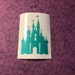 Glitter Cinderella Castle Decal, Disney Castle Sticker, Disney Castle Decal, Phone Cover, Disney Stickers, Disney Vinyl Decals, Castle, Cin 