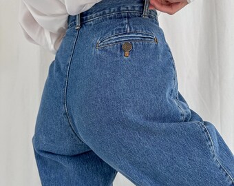 Vintage unglaubliche 90er Jahre Myrtille Denim Jeans