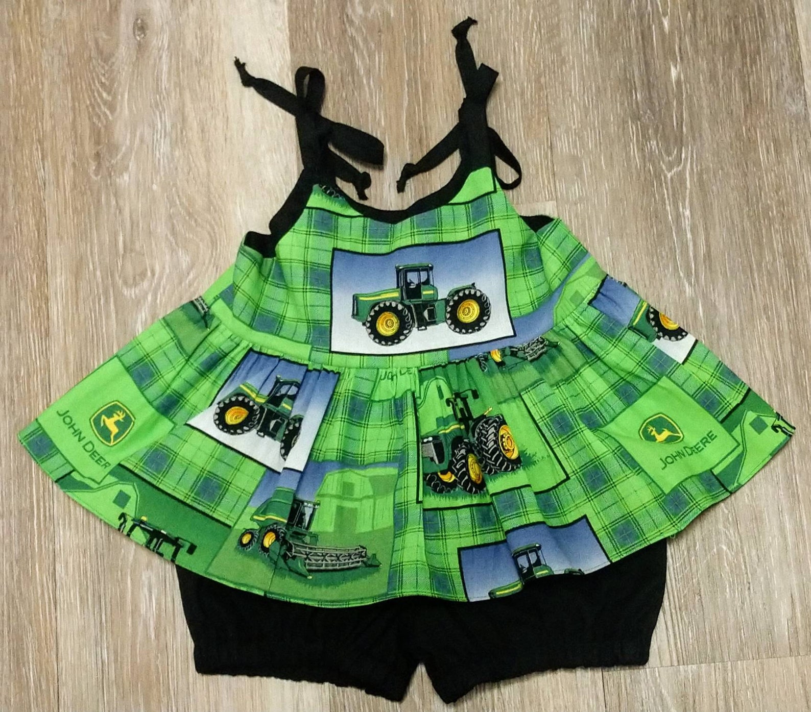 Tractor Outfit for Baby Tractor Outfit for Girlsbaby John Etsy