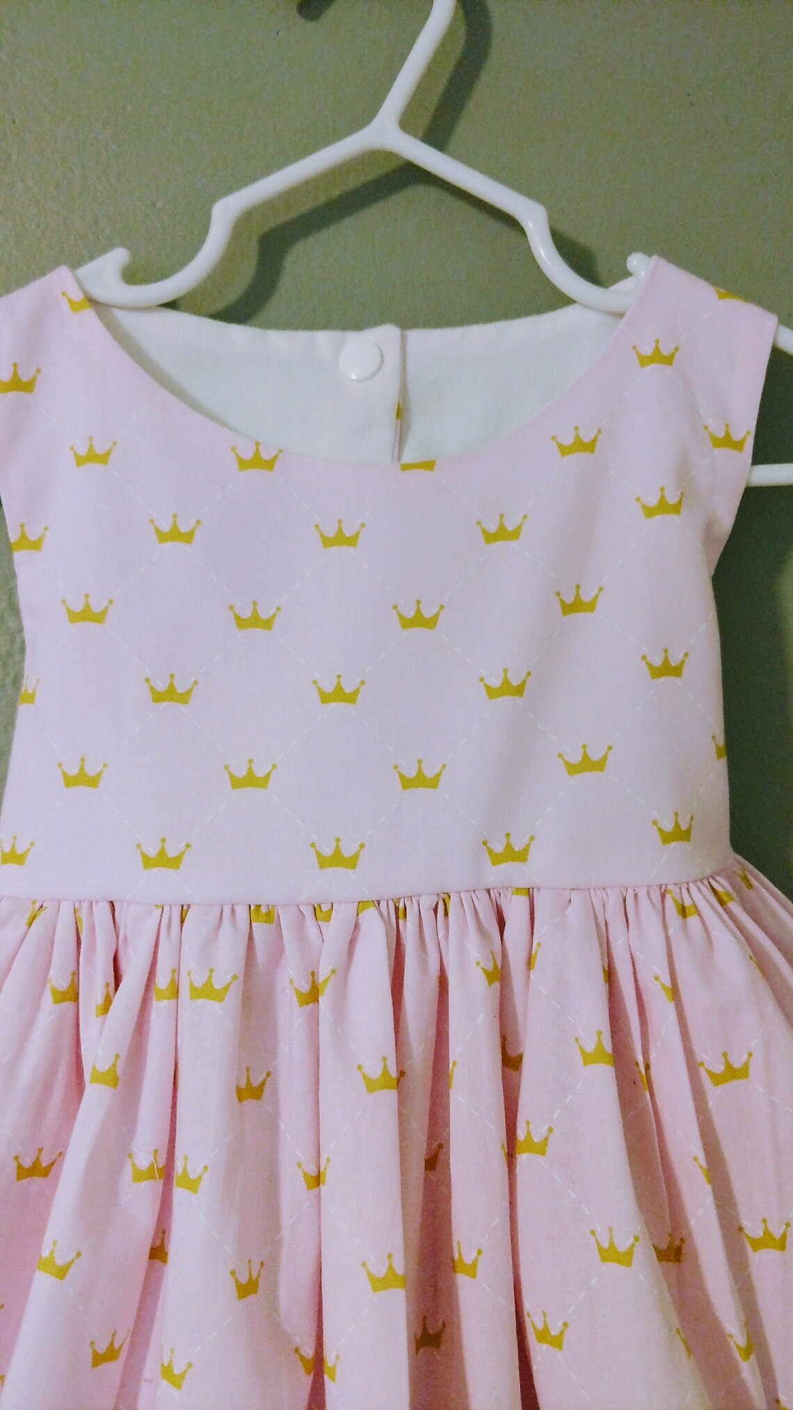 Pink and gold baby dress pink and gold birthday sweetest one Etsy