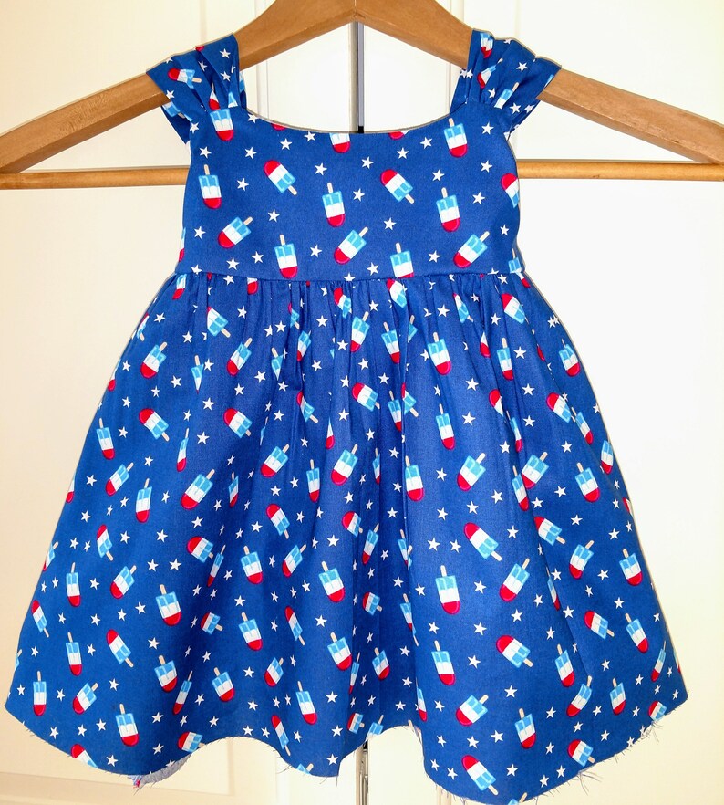 Red White and Blue Dress Military Coming Home Outfit Etsy