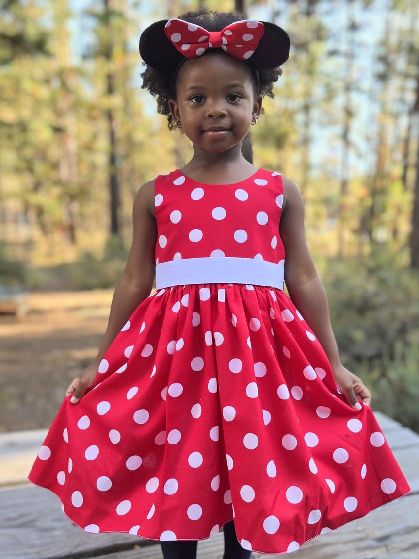Red Polka Dot Dress - Etsy
