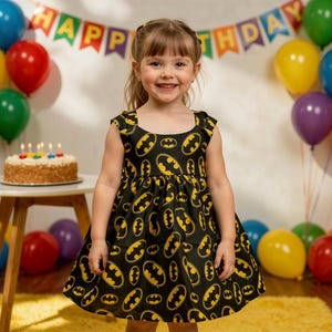 knee length dresses for ladies Batman Dress