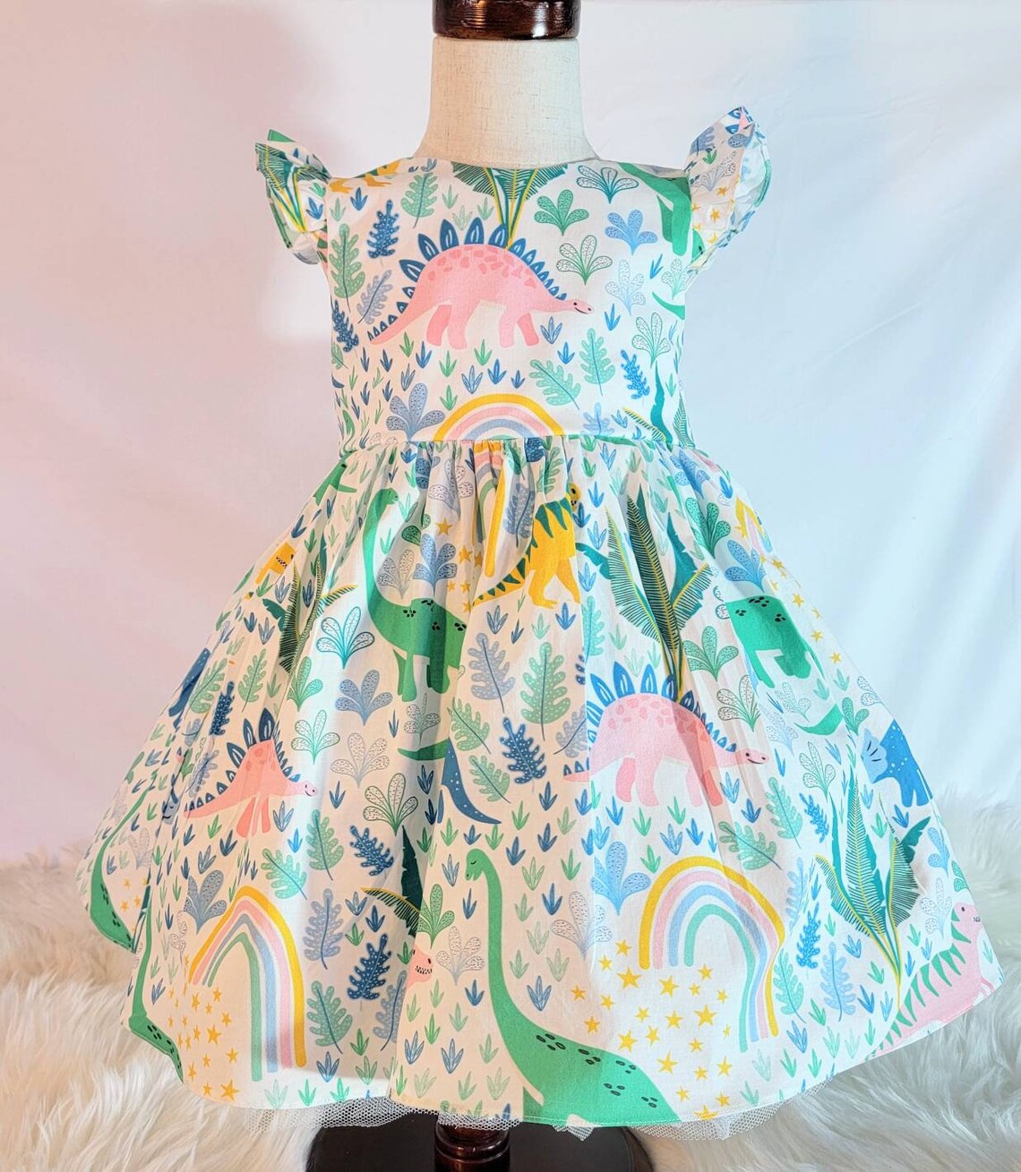 Dinosaur Dress for Girlsbaby Dinosaur Dress Toddler Dinosaur - Etsy