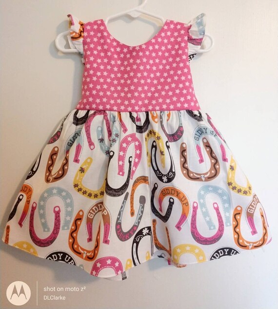 girl baby western dress