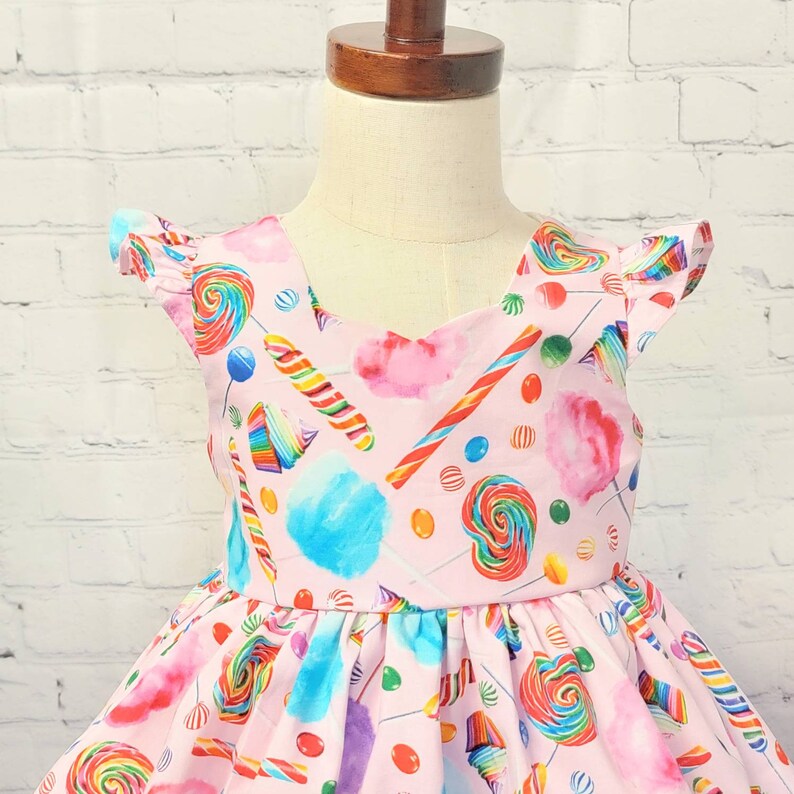 Two Sweet Birthday Dress Candy Dress for Girls Candy Dress Etsy