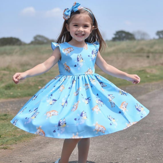 bingo birthday dress Bluey Girl Tutu Birthday Set 2T / Tutu Anklets main image 0