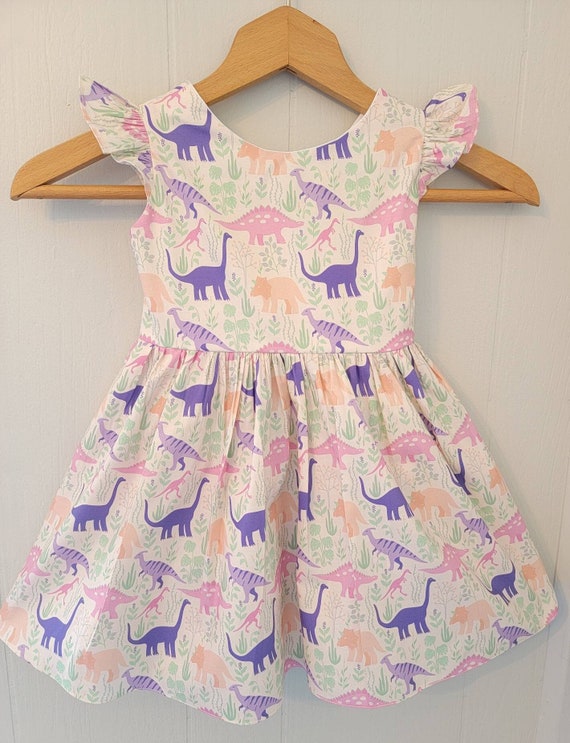 Baby girl shop dinosaur dress