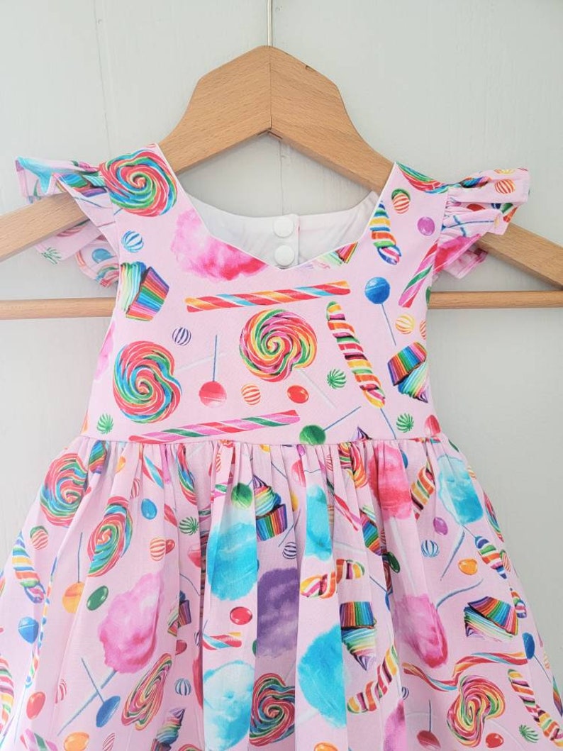 Two Sweet Birthday Dress Candy Dress for Girls Candy Dress Etsy