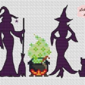 Halloween Cross Stitch Pattern PDF