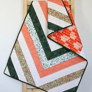Custom Modern Quilt, Modern Baby Quilt, Stroller Blanket, Nursery, Teen, Adult, Crib Quilt, Throw Quilt, Twin Quilt, Double Quilt,Queen King