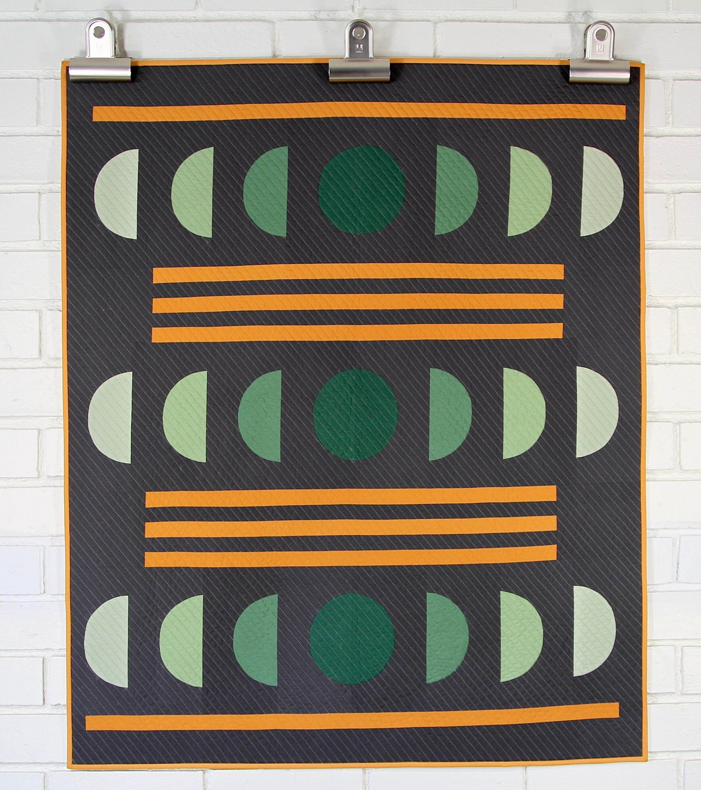 Modern Baby Quilt, Baby Quilt, Stroller Blanket, Modern Nursery Decor, Wall Hanging, Modern