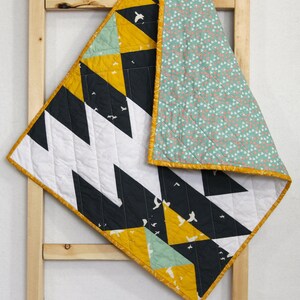 Custom Modern Quilt, Modern Baby Quilt, Stroller Blanket, Nursery, Teen, Adult, Crib Quilt, Throw Quilt, Twin Quilt, Double Quilt,Queen King