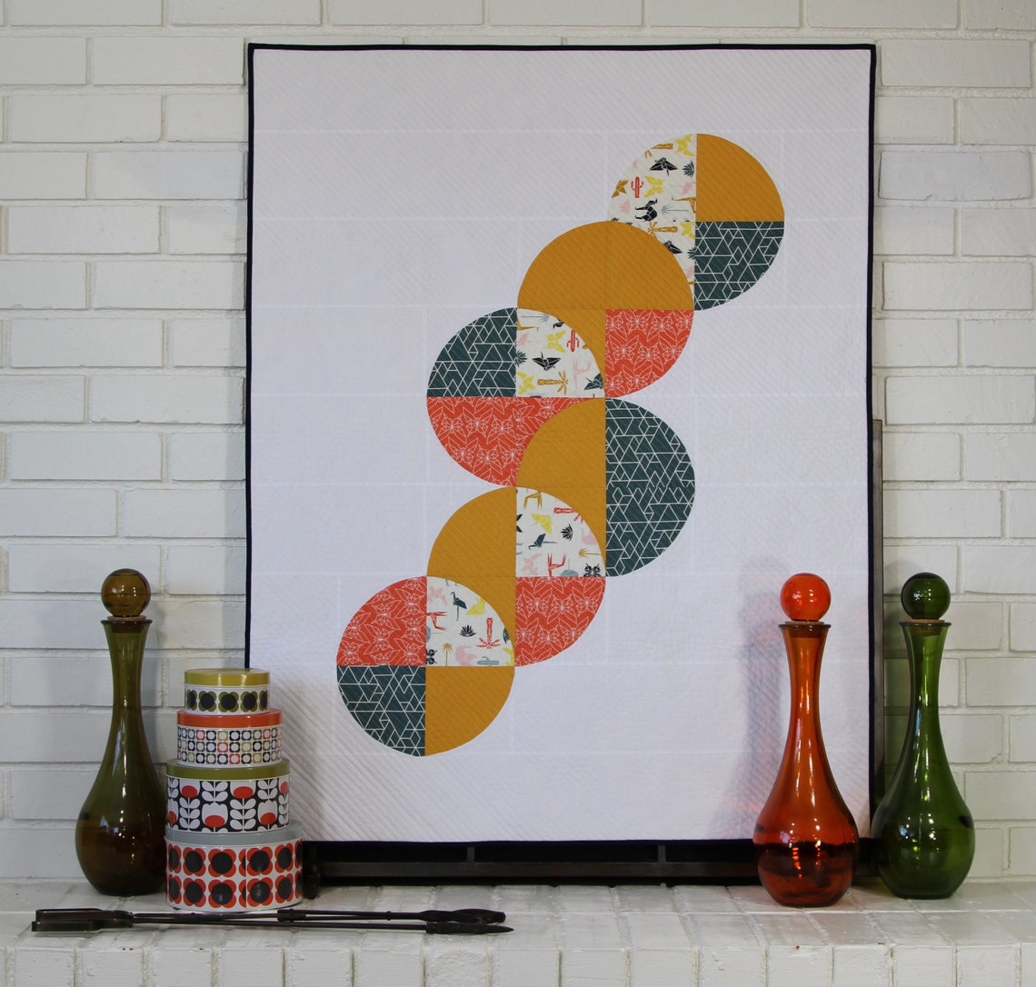 Boulder Creek Quilt Pattern Modern Quilt Pattern Digital Etsy