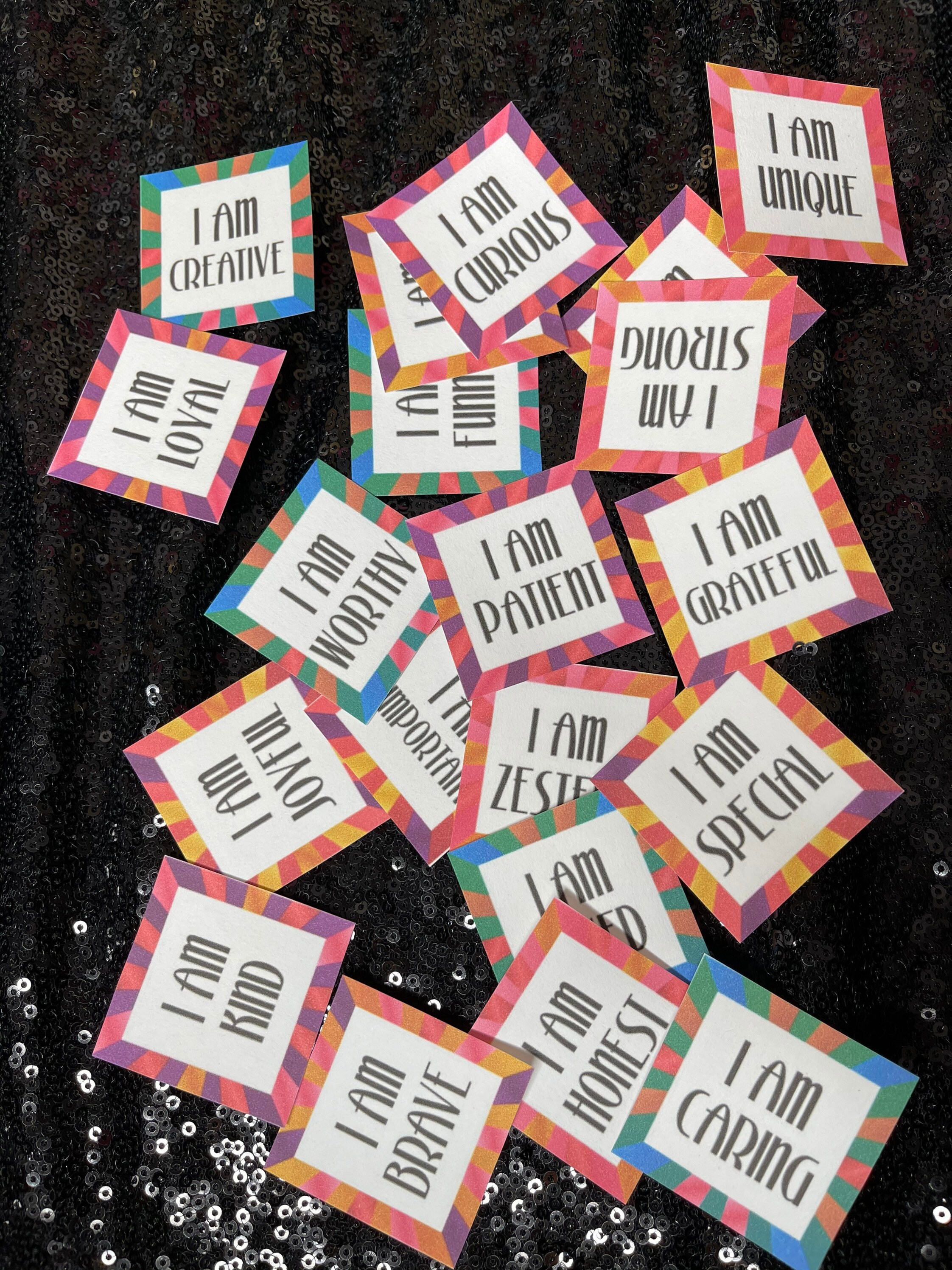 Colorful Vision Board Scripture and Quote Etsy