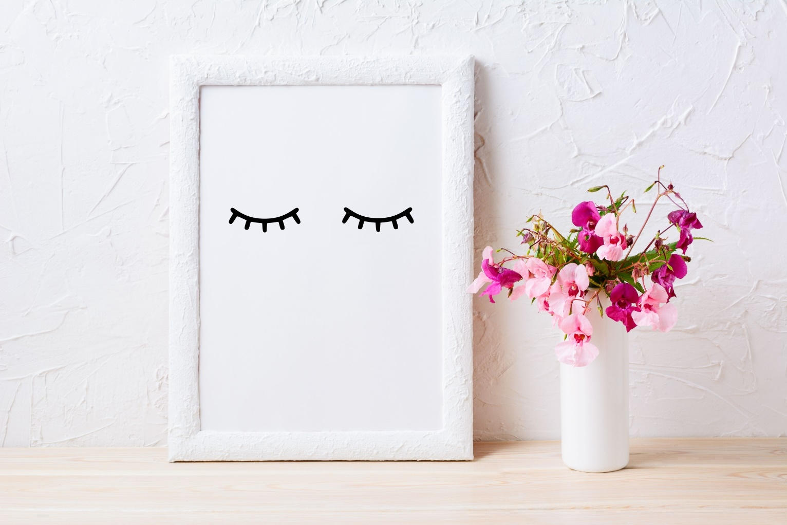 Eyelash Print Eyelashes Printable Art Fashion Print | Etsy