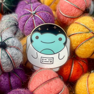 AstroRibbit Space Frog Enamel Pin